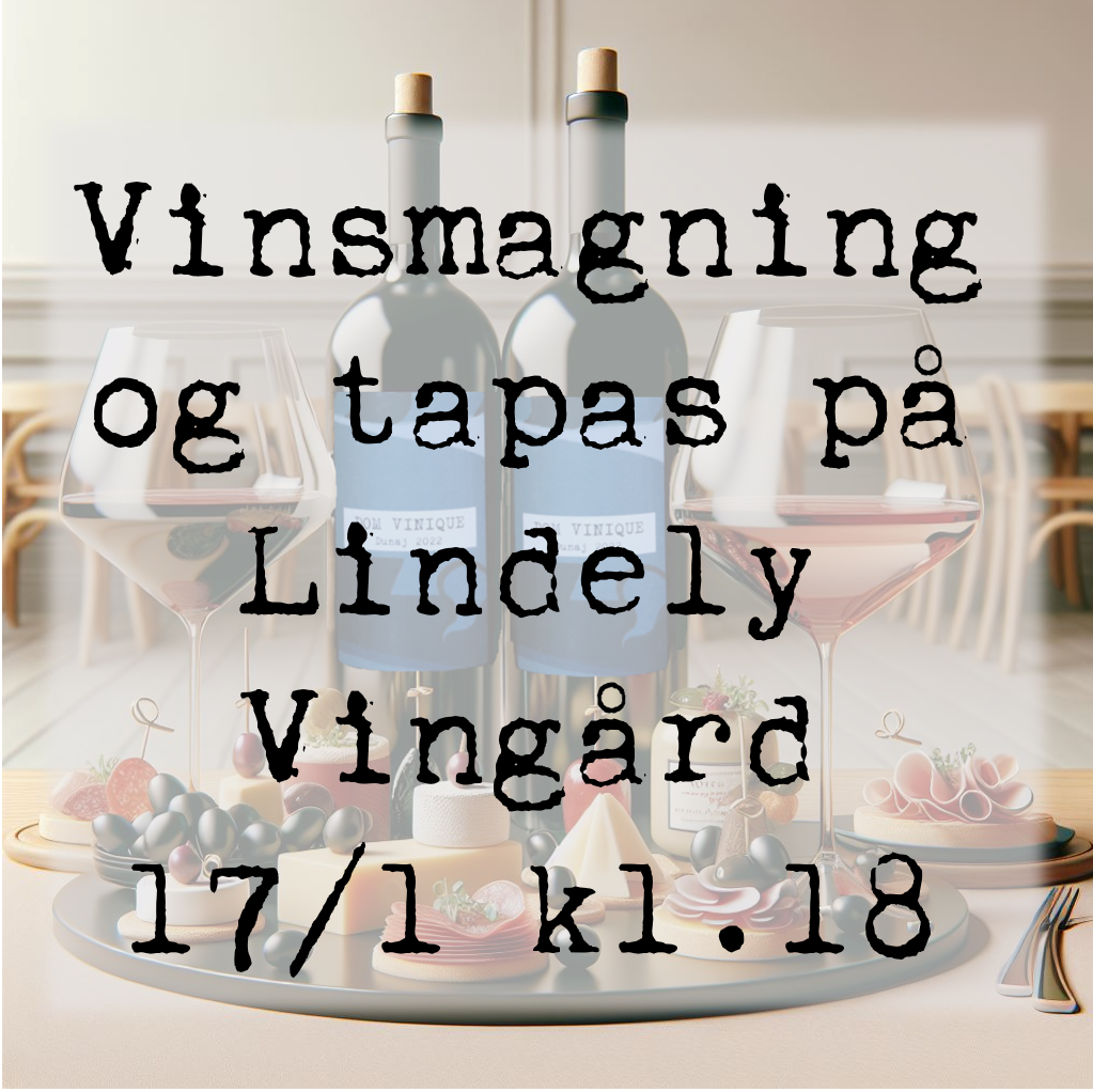 Nytårskur med vine fra Dom Vinique d. 17/1 kl. 18:00